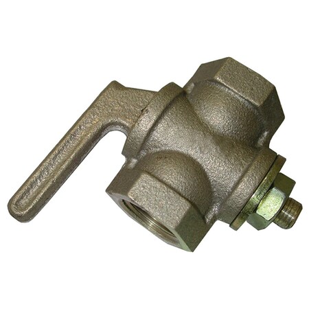 2 In. Gas Shut-Off Valve, Lever Handle